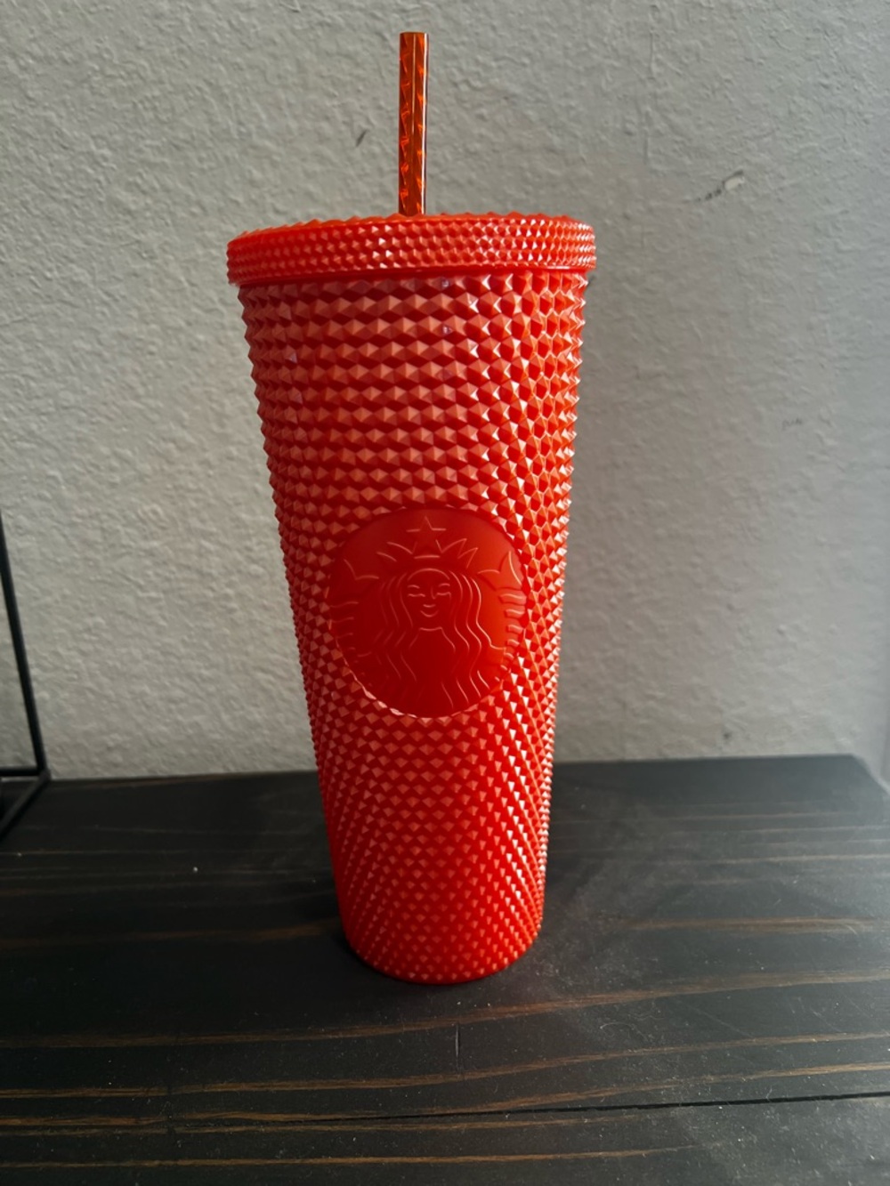 Starbucks Studded Tall Cup in Vibrant 🧡Orange🧡24 oz. Venti